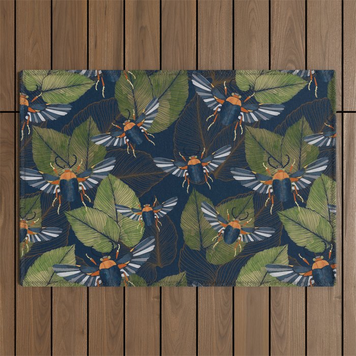 Autumn Scarab Outdoor Rug Gallery Image 1