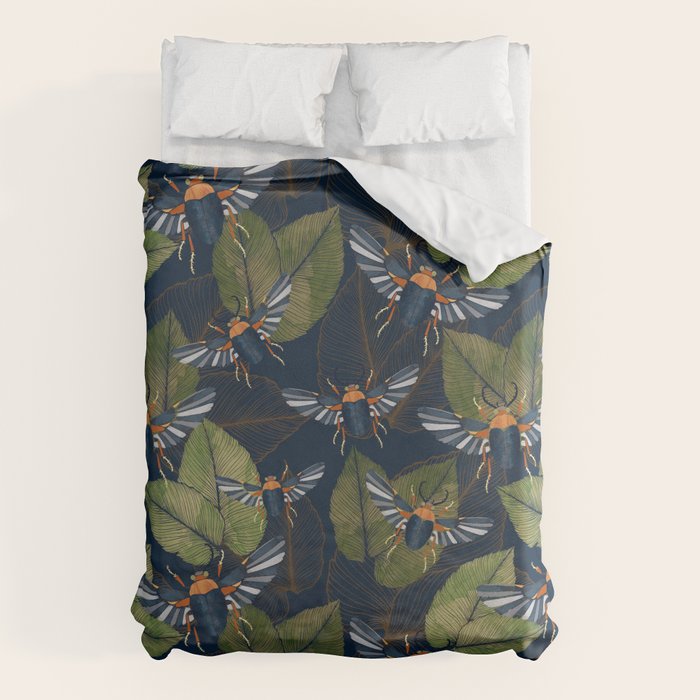 Autumn Scarab Duvet Cover Gallery Image 6