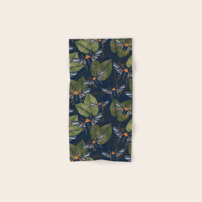 Autumn Scarab Bath Towel Gallery Image 1