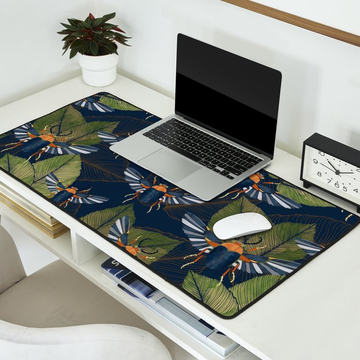 Autumn Scarab Desk Mat Gallery Image 2