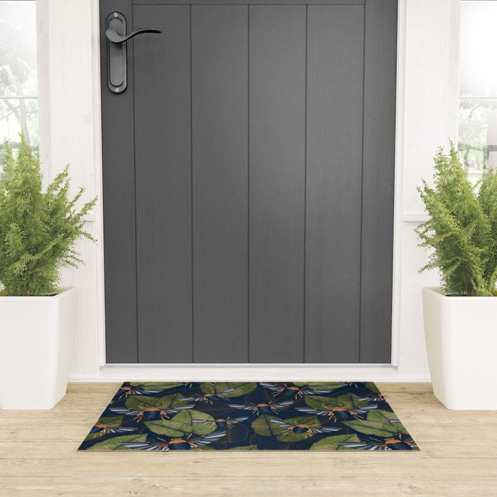 Autumn Scarab Welcome Mat Gallery Image 3
