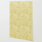 Authentic Aboriginal Art - The Fields (Mustard2) Wallpaper Gallery Image 2