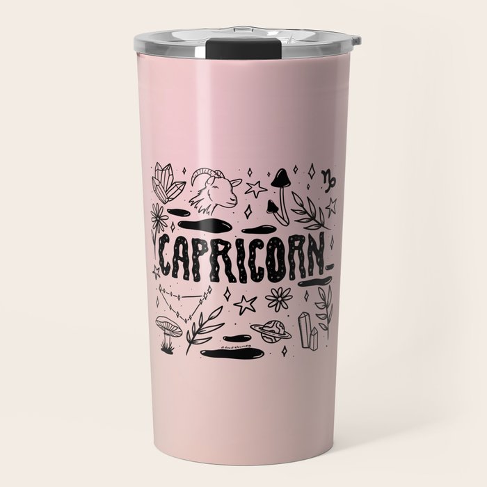 Celestial Capricorn Travel Mug Gallery Image 1
