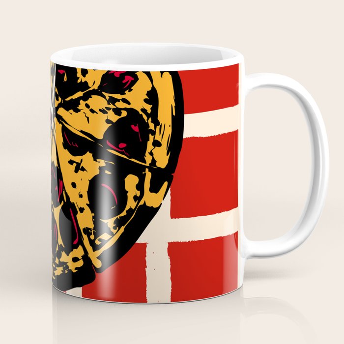 Pizza Time Retro Illustration Coffee Mug Gallery Image 1