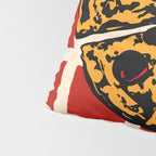 Pizza Time Retro Illustration Pillow Sham Gallery Image 4
