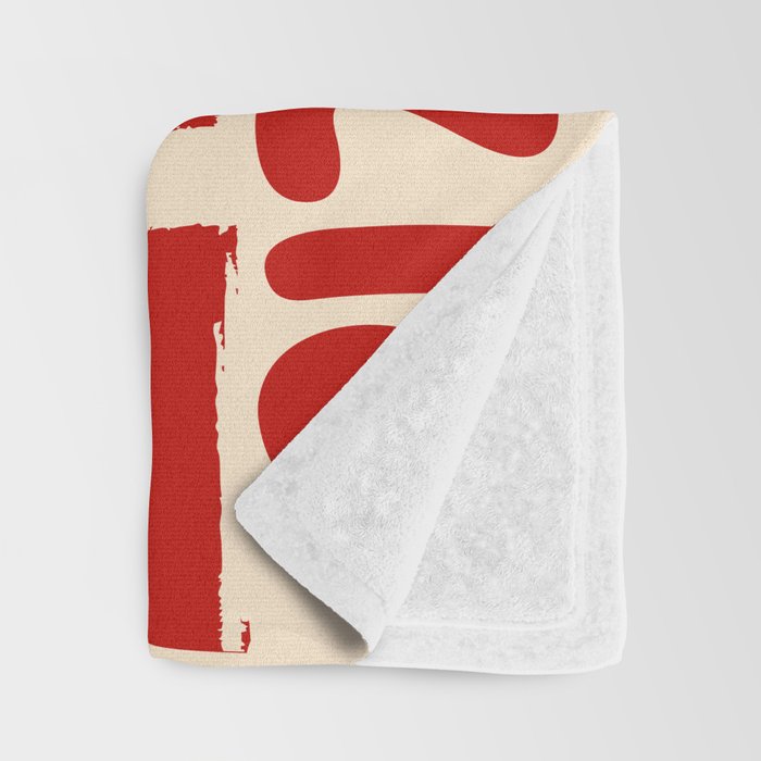 Pizza Time Retro Illustration Throw Blanket Gallery Image 3