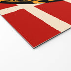 Pizza Time Retro Illustration Welcome Mat Gallery Image 2