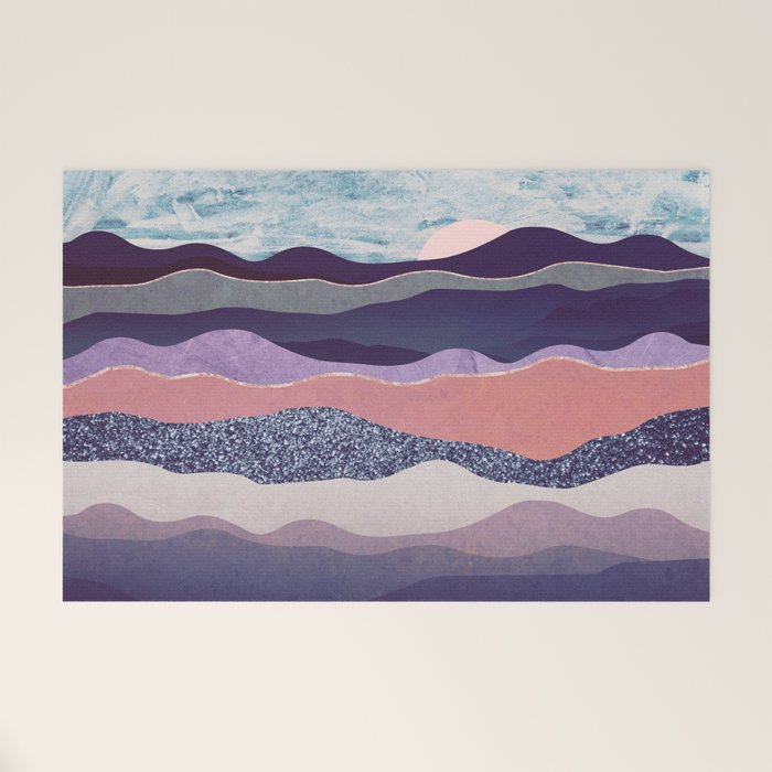 Winter Mountains Welcome Mat Gallery Image 1