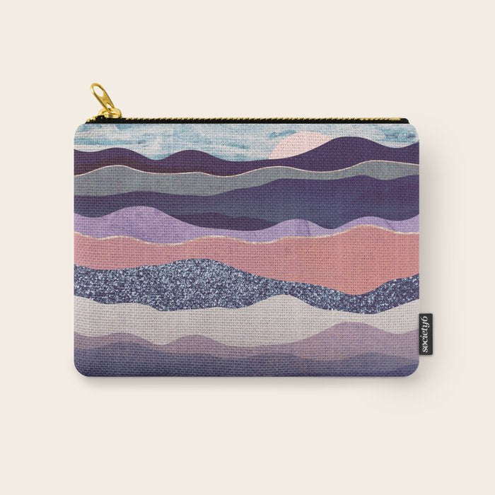 Winter Mountains Carry All Pouch Gallery Image 1