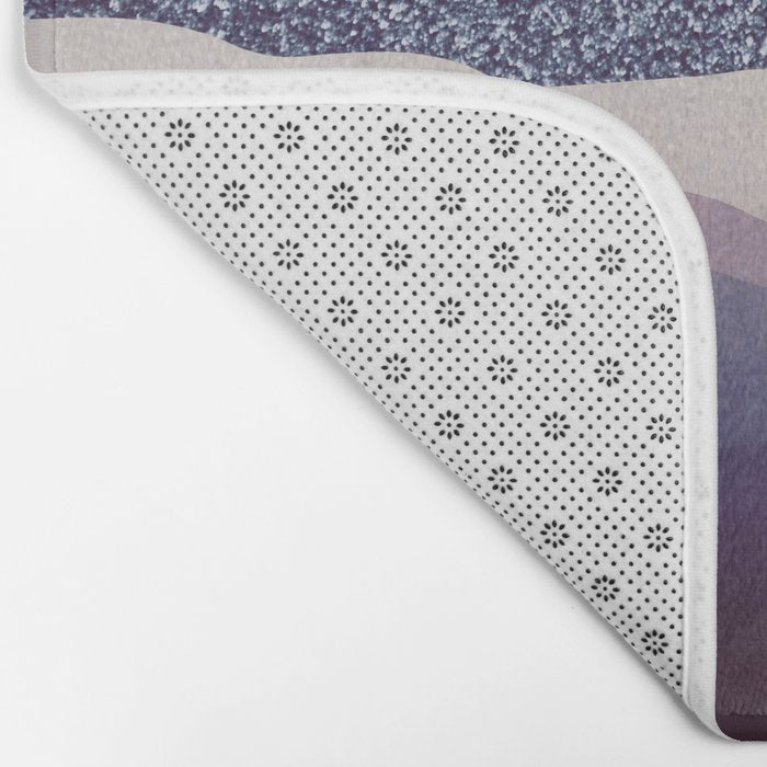 Winter Mountains Bath Mat Gallery Image 2