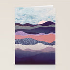 Winter Mountains Stationery Card Gallery Image 2