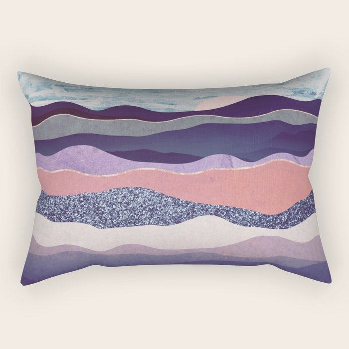 Winter Mountains Rectangular Pillow Gallery Image 1