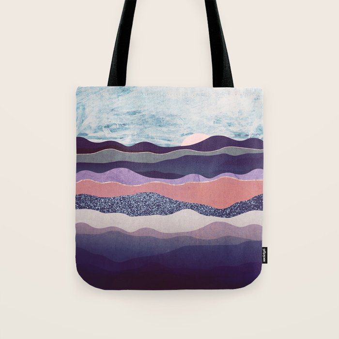 Winter Mountains Tote Bag Gallery Image 1