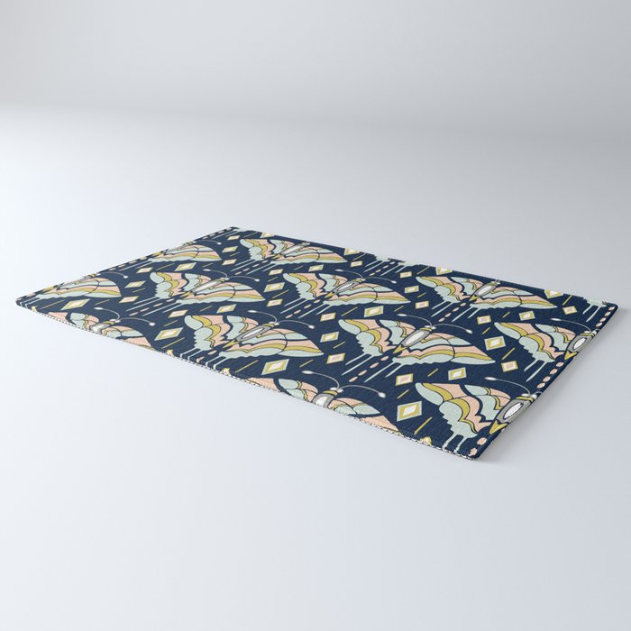 La Maison des Papillons - Midnight Rug Gallery Image 3