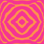 Zebra Pattern | Zebra Stripes | Zebra Pink and Orange Stripes 744 Coffee Mug Gallery Image 2