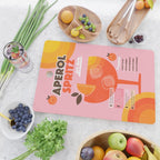 Retro Cocktail Nº1 Aperol Spritz Cutting Board Gallery Image 2