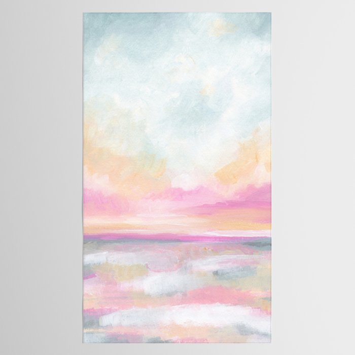 Peace, Love & Joy - Tropical Ocean Seascape Tablecloth Gallery Image 2