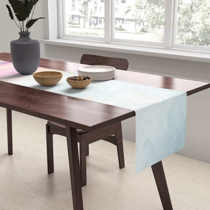 Peace, Love & Joy - Tropical Ocean Seascape Table Runner Gallery Image 2