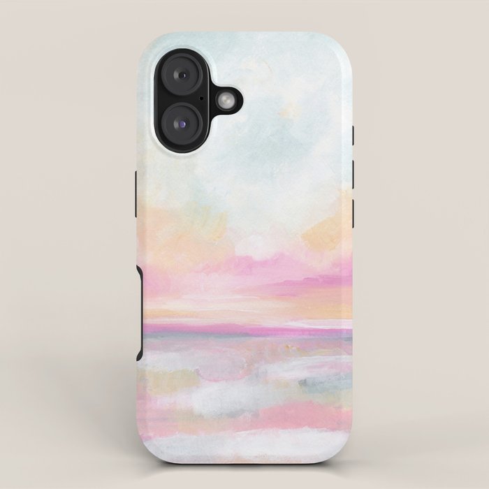 Peace, Love & Joy - Tropical Ocean Seascape iPhone Case Gallery Image 1