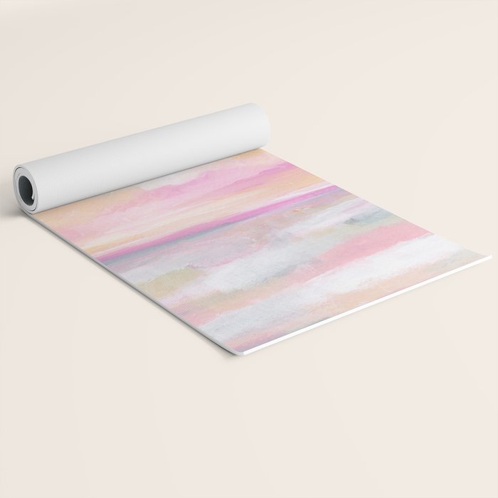 Peace, Love & Joy - Tropical Ocean Seascape Yoga Mat Gallery Image 2