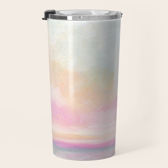 Peace, Love & Joy - Tropical Ocean Seascape Travel Mug Gallery Image 3
