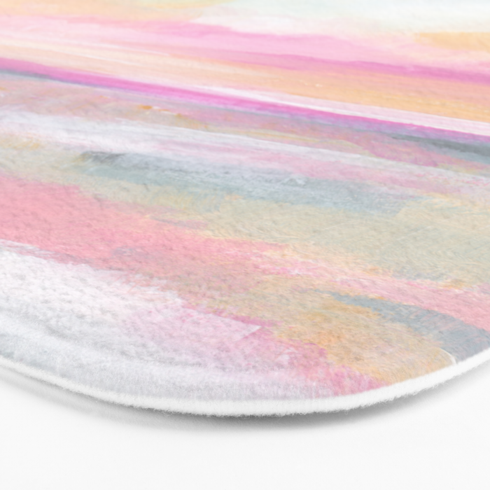 Peace, Love & Joy - Tropical Ocean Seascape Bath Mat Gallery Image 3