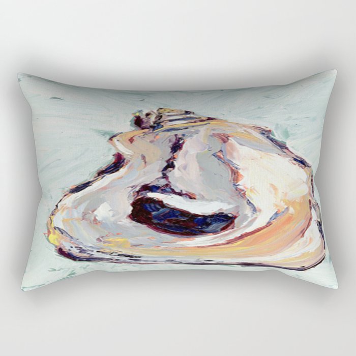 Oyster shell Rectangular Pillow Gallery Image 2