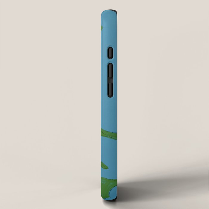 Sunflower Blue Sami iPhone Case Gallery Image 2