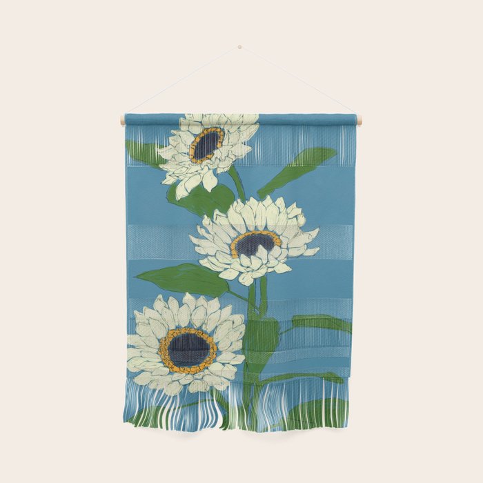 Sunflower Blue Sami Wall Hanging Gallery Image 1