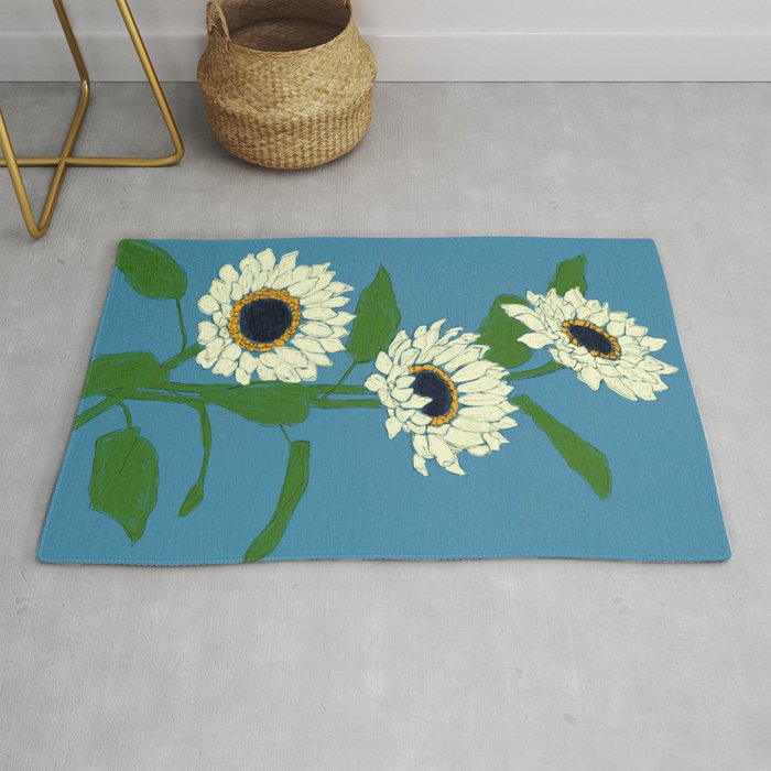 Sunflower Blue Sami Rug Gallery Image 1