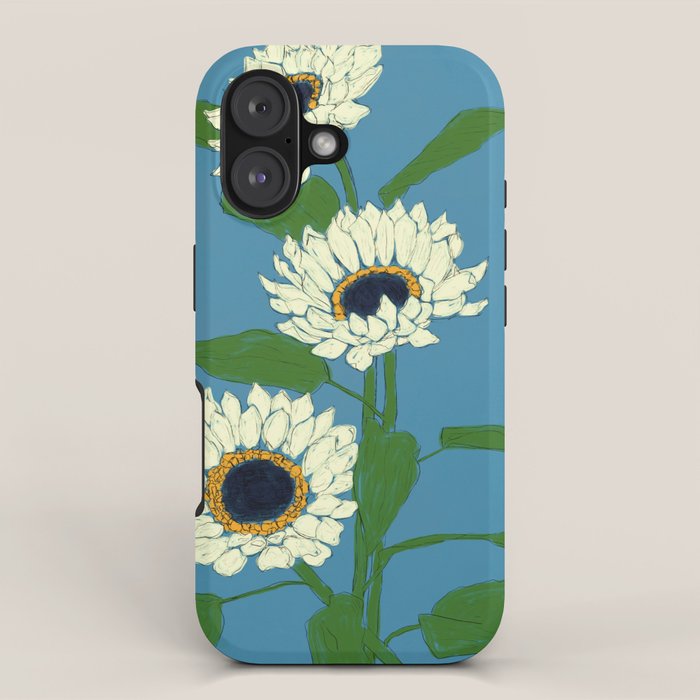 Sunflower Blue Sami iPhone Case Gallery Image 1
