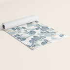 ma ville mon amour; City life collection soft grey  Yoga Mat Gallery Image 2