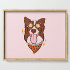 Summer Dog Serving Tray Gallery Image 1