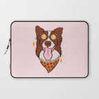 Summer Dog Laptop Sleeve Gallery Image 1