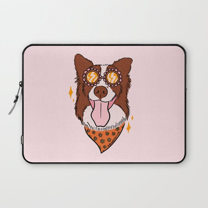 Summer Dog Laptop Sleeve Gallery Image 1