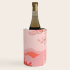 Springtime Japanese Cherry Blossom Twin Cats  Wine Chiller Gallery Image 2