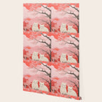 Springtime Japanese Cherry Blossom Twin Cats  Wallpaper Gallery Image 2