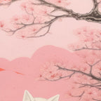 Springtime Japanese Cherry Blossom Twin Cats  Coffee Mug Gallery Image 2