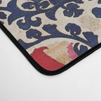 Shakhrisyabz Suzani Southwest Uzbekistan Embroidery Print Desk Mat Gallery Image 4