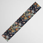 Hand Painted Floral Garden Night Table Runner Gallery Image 3