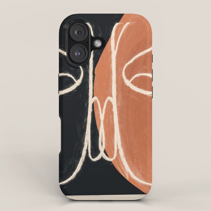 Two Faces 3 iPhone Case Gallery Image 1