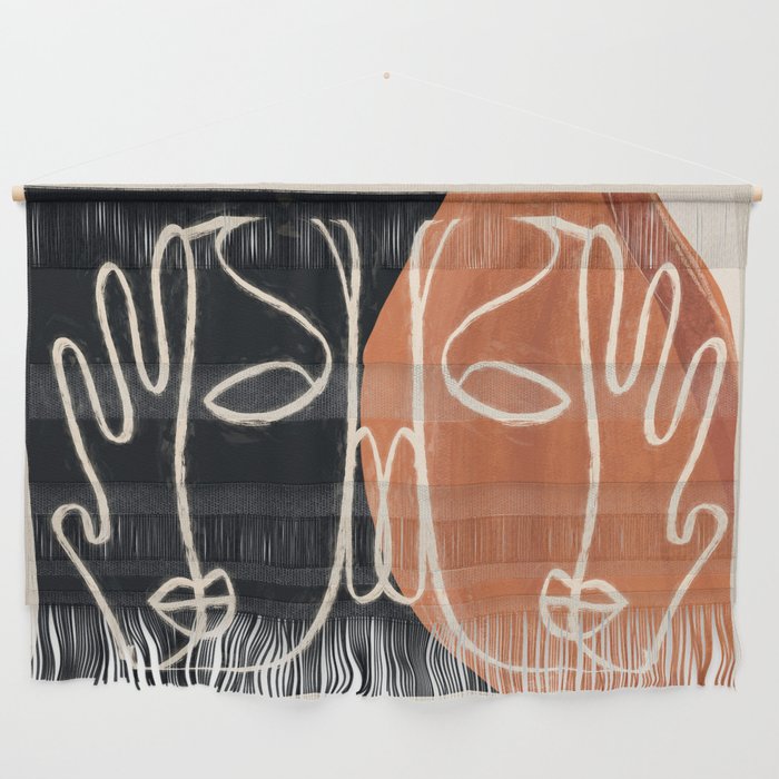 Two Faces 3 Wall Hanging Gallery Image 1