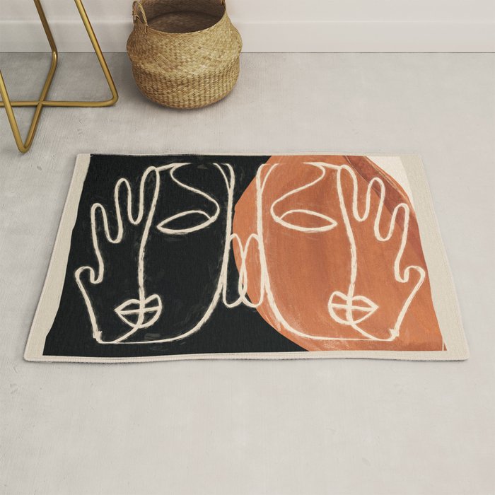 Two Faces 3 Rug Gallery Image 1