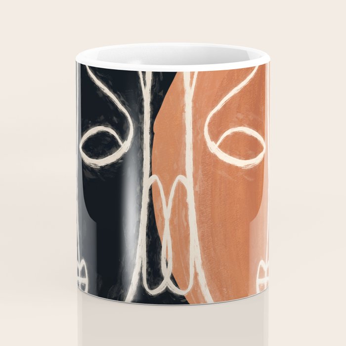 Two Faces 3 Coffee Mug Gallery Image 4