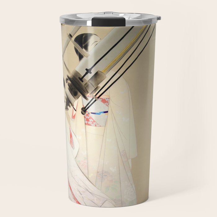 Women Watching Stars by Chou Ota # 1936 Travel Mug Gallery Image 1