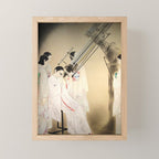 Women Watching Stars by Chou Ota # 1936 Mini Art Print Gallery Image 1