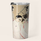 Women Watching Stars by Chou Ota # 1936 Travel Mug Gallery Image 3