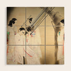 Women Watching Stars by Chou Ota # 1936 Wood Wall Art Gallery Image 1