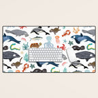 Sea Change: Ocean Animals Desk Mat Gallery Image 1