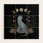 Cat on the Hill Wood Wall Art Gallery Image 1